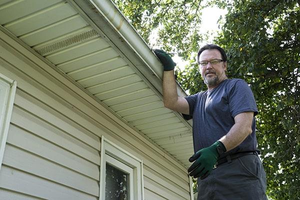 Gutter Cleaning of South Boston office