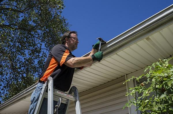 we use high-quality and durable materials for gutter repair, such as aluminum, copper, or vinyl